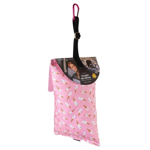 ISIDOR Naples | Oreiller de voiture rose ado, adulte | Petits Cadors