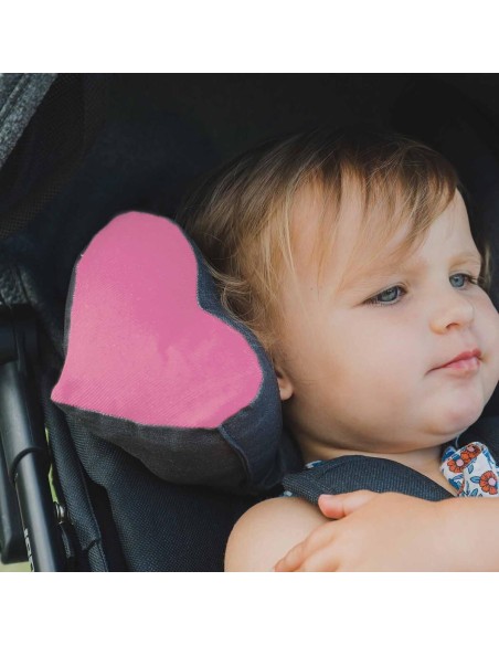 TÉODOR Fraise | Coussin enfant fabriqué en France | Petits Cadors