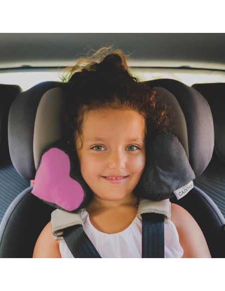 TÉODOR Fraise | Coussin enfant fabriqué en France | Petits Cadors