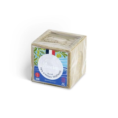 Savon de Marseille Olive – 300g – Cube édition limitée "Terre & Mer" – Cosmos Natural